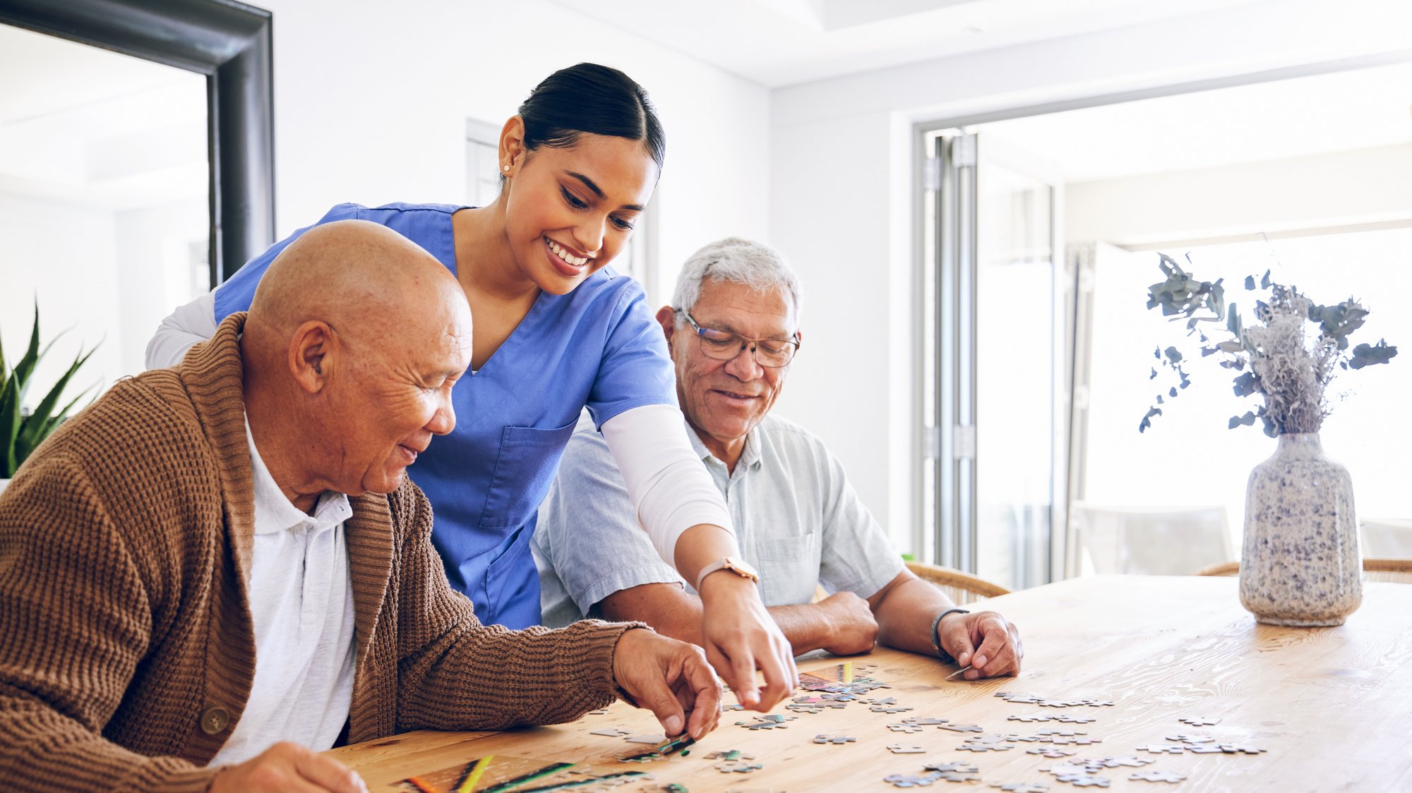 puzzle-caregiver-and-senior-men-playing-a-game-as-2023-11-27-04-57-49-utc