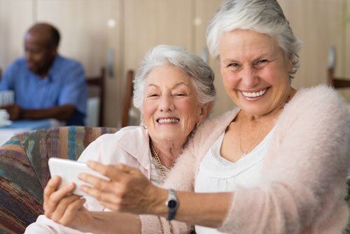 Two Elderly Women