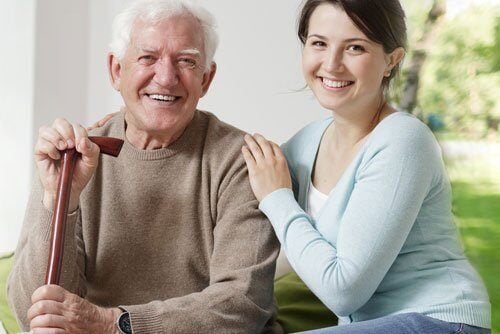 Nurse And Elderly Man